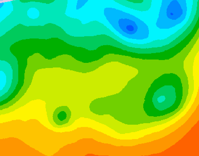 GDPS 500 millibar geopotential height 144 hour forecast chart for Canada based on 2025/05/19 1200Z data