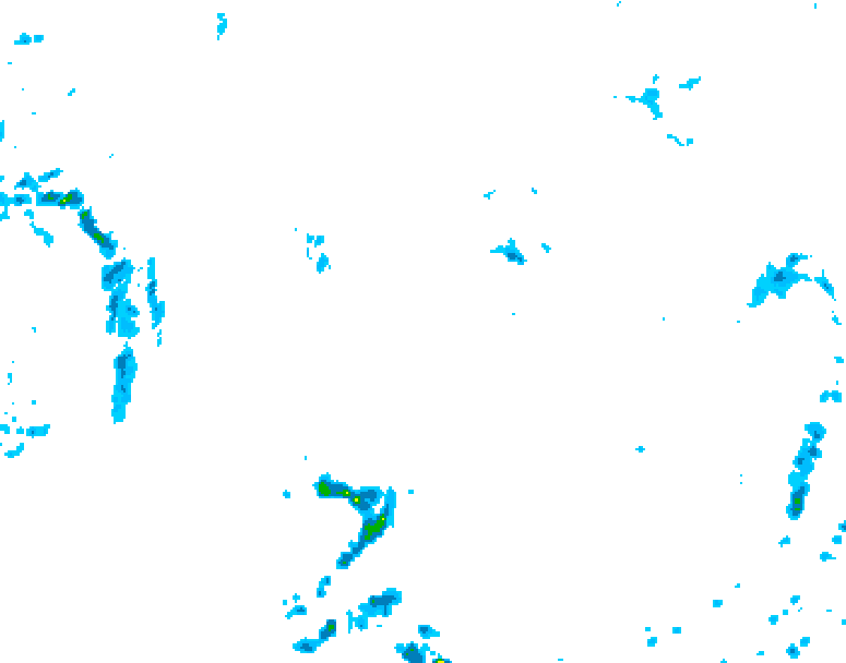 GDPS precipitation 192 hour forecast chart for Canada based on 2025/05/19 0000Z data