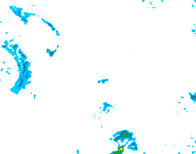 GDPS precipitation 228 hour forecast chart for Canada based on 2025/05/19 0000Z data