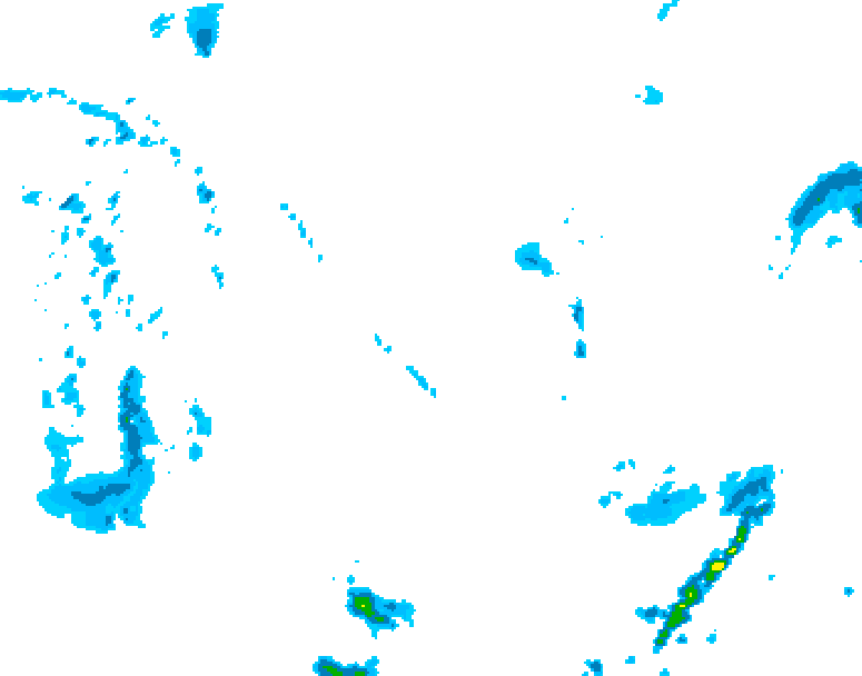 GDPS precipitation 216 hour forecast chart for Canada based on 2025/05/19 1200Z data