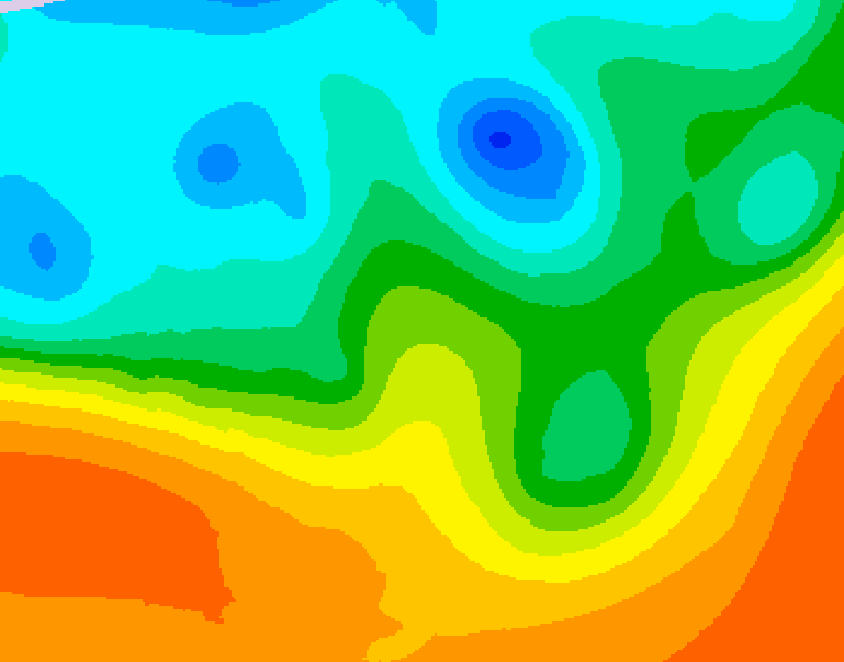 GDPS 500 millibar geopotential height 240 hour forecast chart for Canada based on 2025/05/20 0000Z data