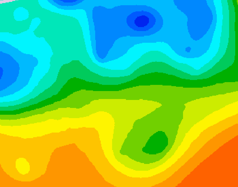 GDPS 500 millibar geopotential height 168 hour forecast chart for Canada based on 2025/05/20 1200Z data