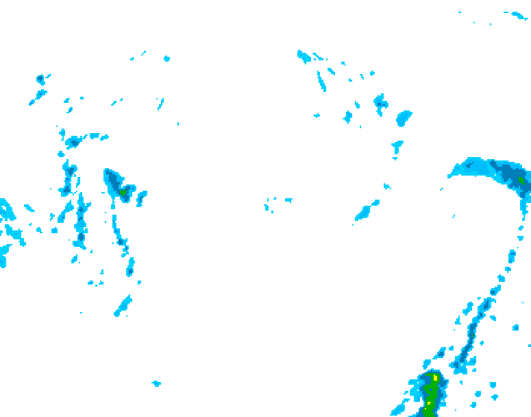 GDPS precipitation 216 hour forecast chart for Canada based on 2025/05/20 1200Z data