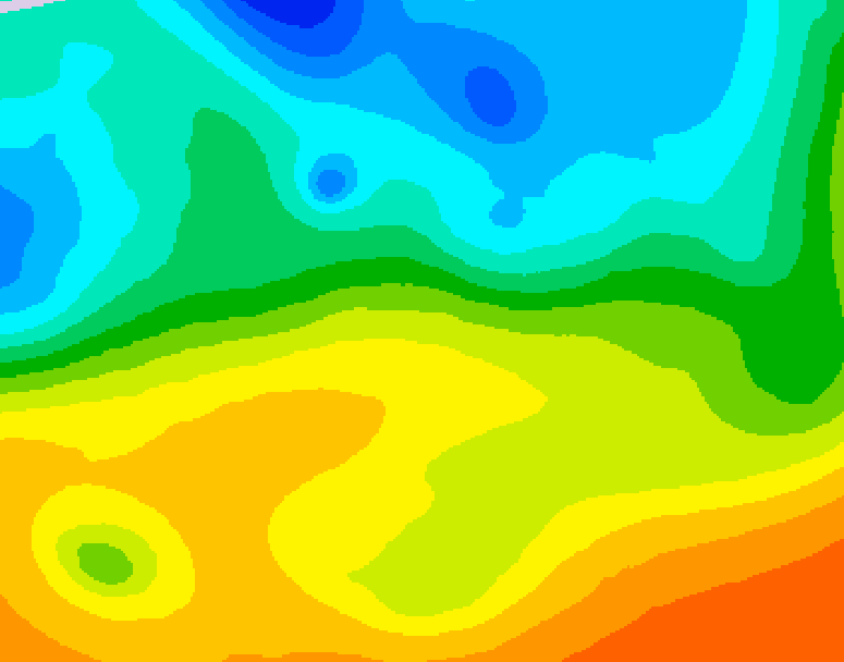 GDPS 500 millibar geopotential height 144 hour forecast chart for Canada based on 2025/05/21 1200Z data