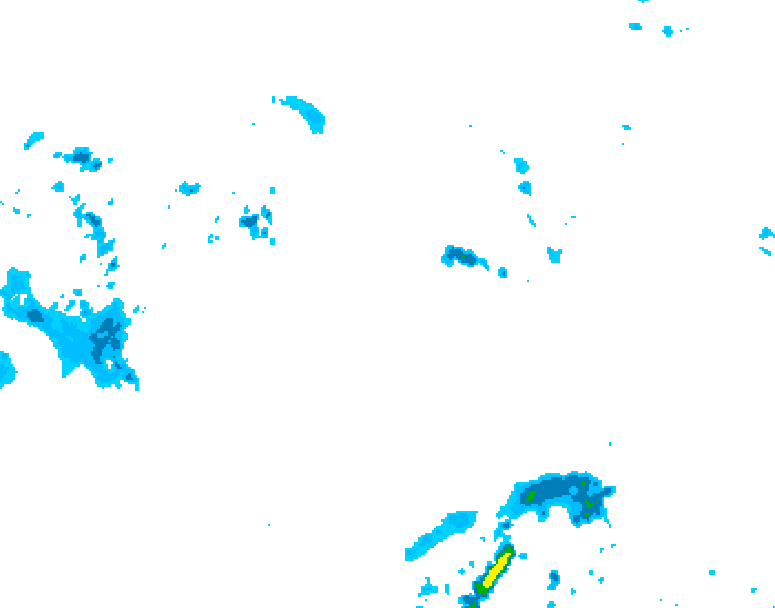 GDPS precipitation 162 hour forecast chart for Canada based on 2025/05/21 0000Z data