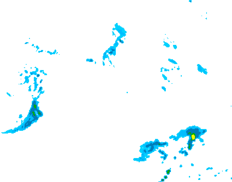 GDPS precipitation 186 hour forecast chart for Canada based on 2025/05/21 0000Z data
