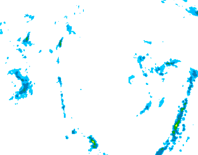 GDPS precipitation 216 hour forecast chart for Canada based on 2025/05/21 1200Z data