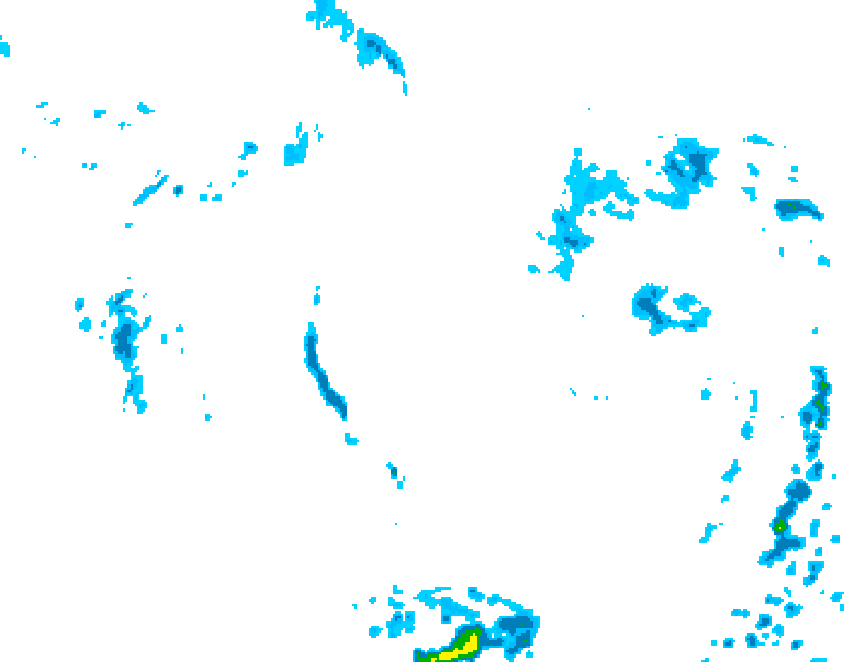 GDPS precipitation 240 hour forecast chart for Canada based on 2025/05/21 1200Z data