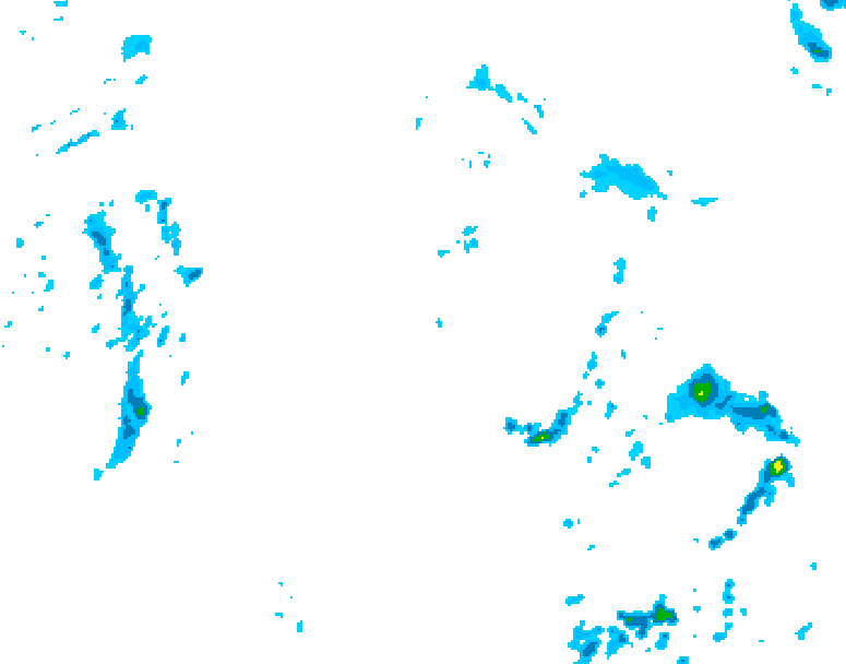 GDPS precipitation 186 hour forecast chart for Canada based on 2025/05/22 0000Z data