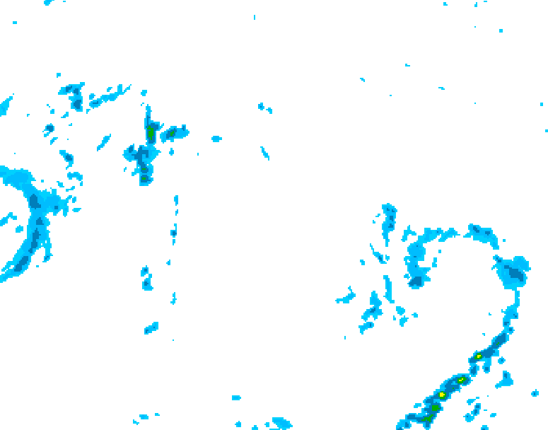 GDPS precipitation 192 hour forecast chart for Canada based on 2025/05/22 1200Z data