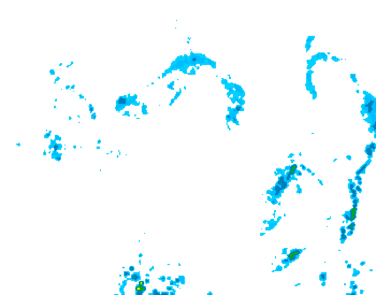 GDPS precipitation 228 hour forecast chart for Canada based on 2025/05/22 1200Z data