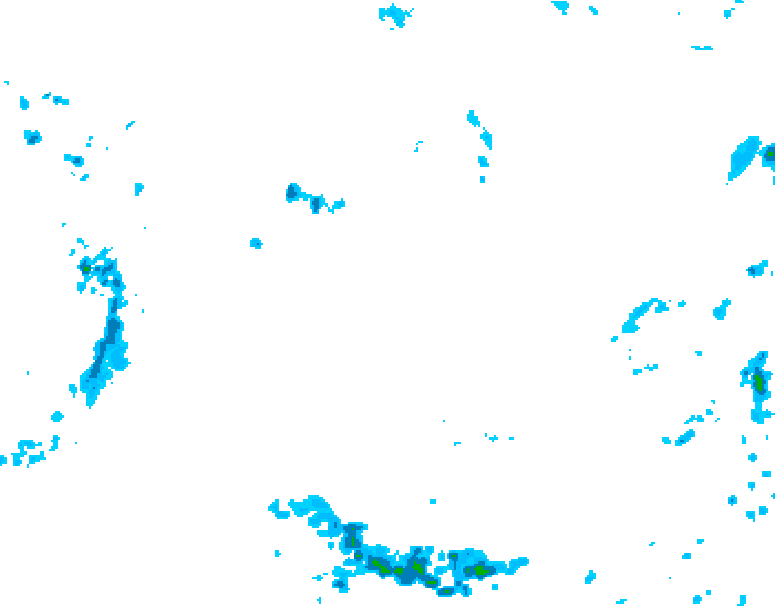 GDPS precipitation 060 hour forecast chart for Canada based on 2025/05/23 0000Z data