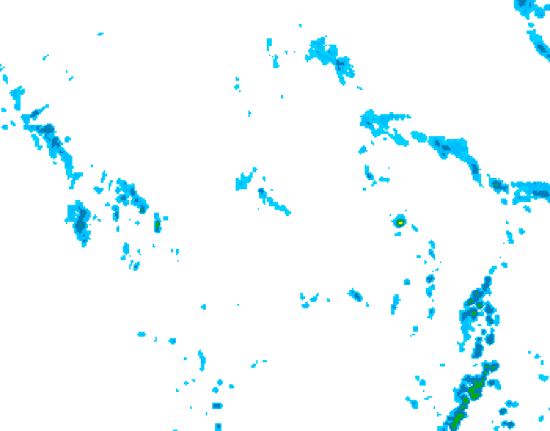GDPS precipitation 216 hour forecast chart for Canada based on 2025/05/23 0000Z data