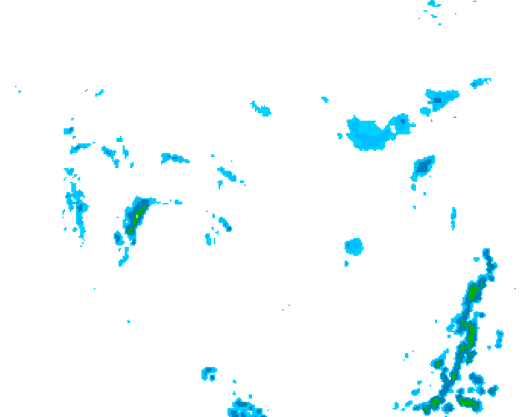 GDPS precipitation 216 hour forecast chart for Canada based on 2025/05/23 1200Z data