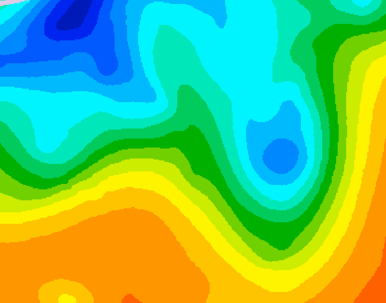 GDPS 500 millibar geopotential height 168 hour forecast chart for Canada based on 2025/05/24 1200Z data