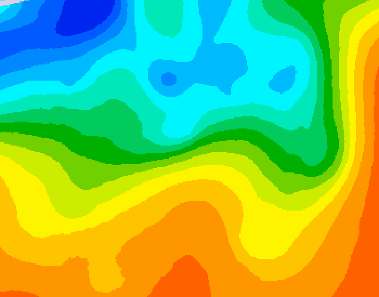 GDPS 500 millibar geopotential height 204 hour forecast chart for Canada based on 2025/05/24 1200Z data