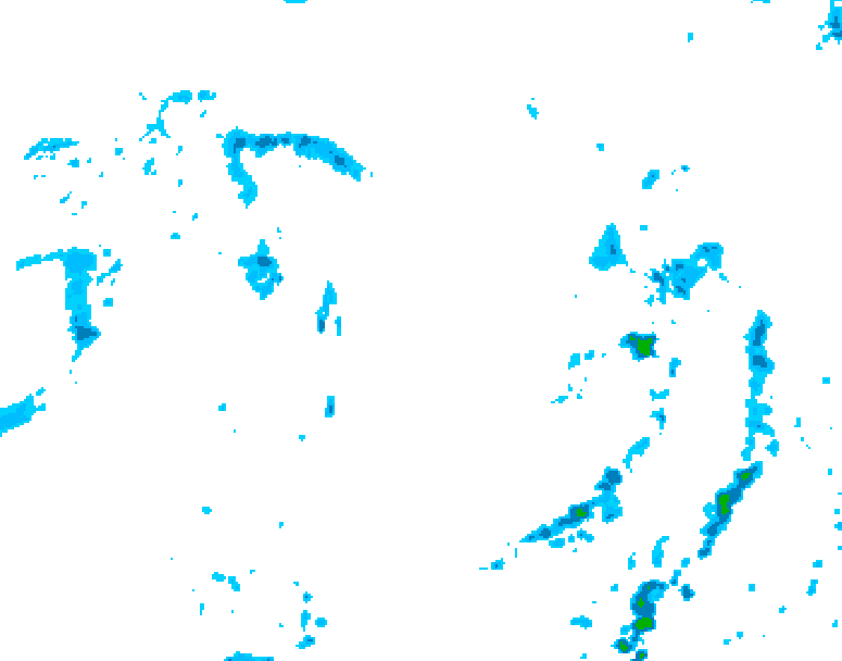 GDPS precipitation 168 hour forecast chart for Canada based on 2025/05/24 0000Z data