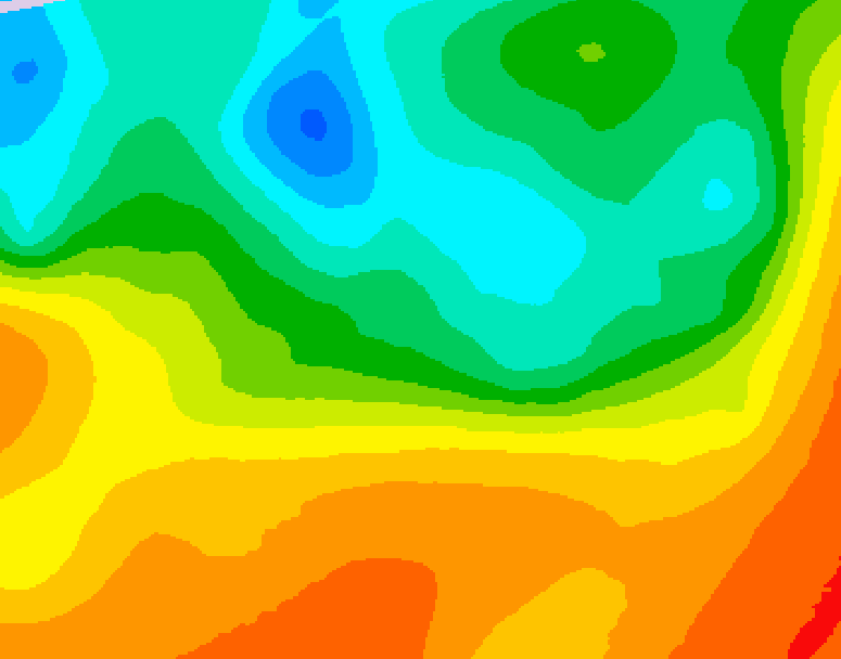 GDPS 500 millibar geopotential height 192 hour forecast chart for Canada based on 2025/05/26 0000Z data