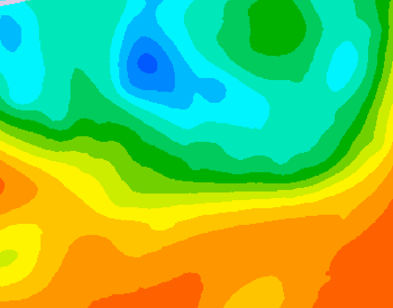 GDPS 500 millibar geopotential height 204 hour forecast chart for Canada based on 2025/05/26 0000Z data
