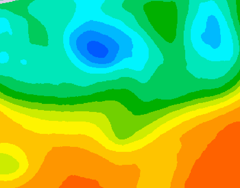 GDPS 500 millibar geopotential height 228 hour forecast chart for Canada based on 2025/05/26 0000Z data