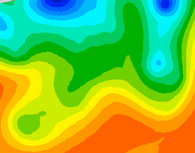 GDPS 500 millibar geopotential height 204 hour forecast chart for Canada based on 2025/05/26 1200Z data