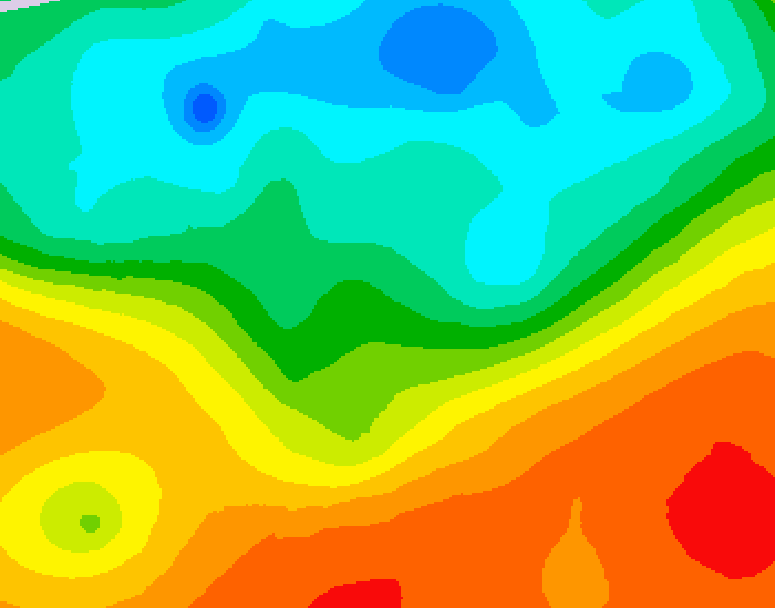 GDPS 500 millibar geopotential height 240 hour forecast chart for Canada based on 2025/05/27 0000Z data
