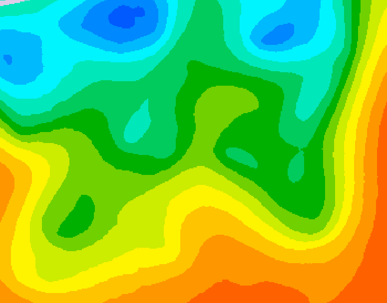GDPS 500 millibar geopotential height 168 hour forecast chart for Canada based on 2025/05/27 1200Z data