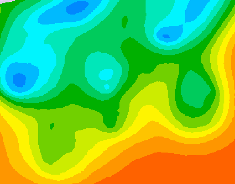 GDPS 500 millibar geopotential height 192 hour forecast chart for Canada based on 2025/05/27 1200Z data