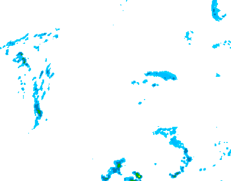 GDPS precipitation 060 hour forecast chart for Canada based on 2025/05/27 0000Z data