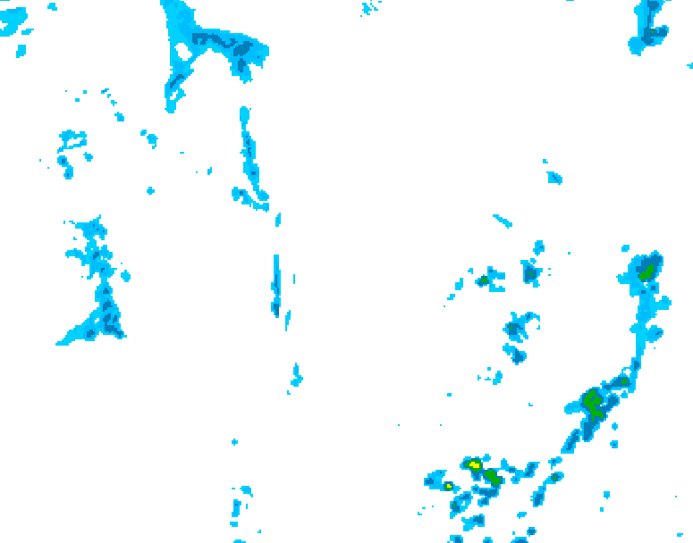 GDPS precipitation 084 hour forecast chart for Canada based on 2025/05/27 1200Z data