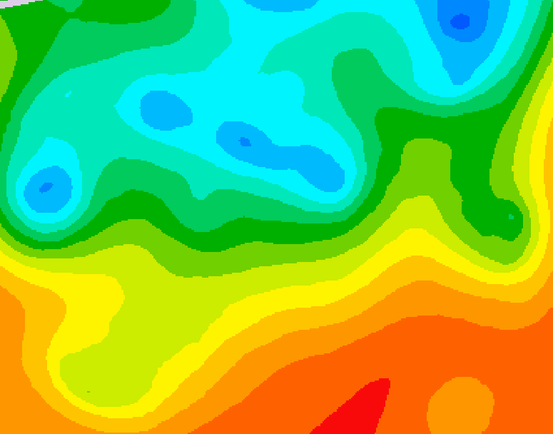 GDPS 500 millibar geopotential height 186 hour forecast chart for Canada based on 2025/05/28 0000Z data