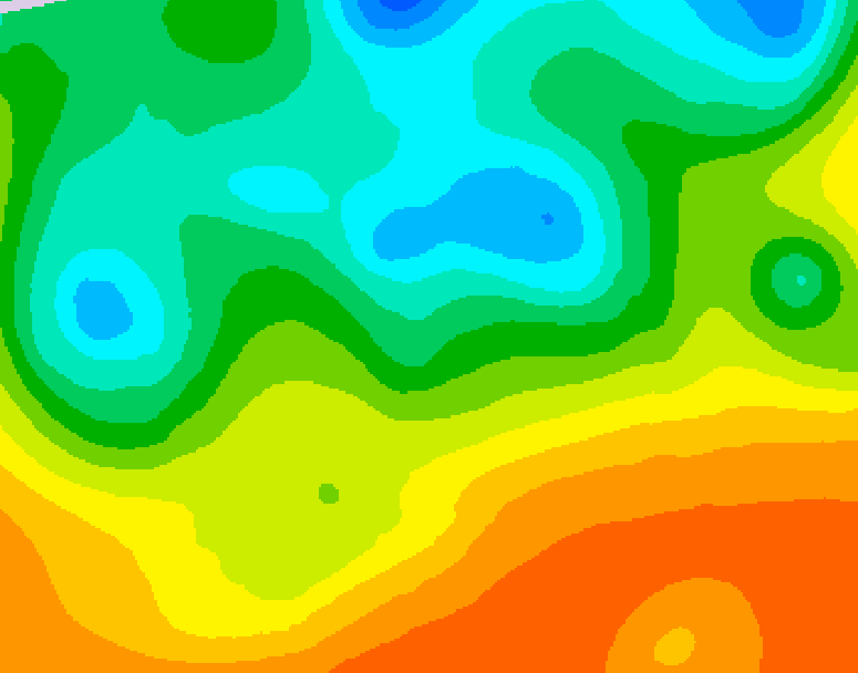 GDPS 500 millibar geopotential height 204 hour forecast chart for Canada based on 2025/05/28 0000Z data
