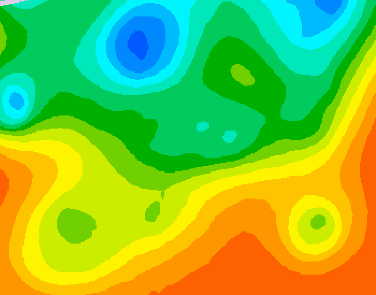 GDPS 500 millibar geopotential height 156 hour forecast chart for Canada based on 2025/05/28 1200Z data