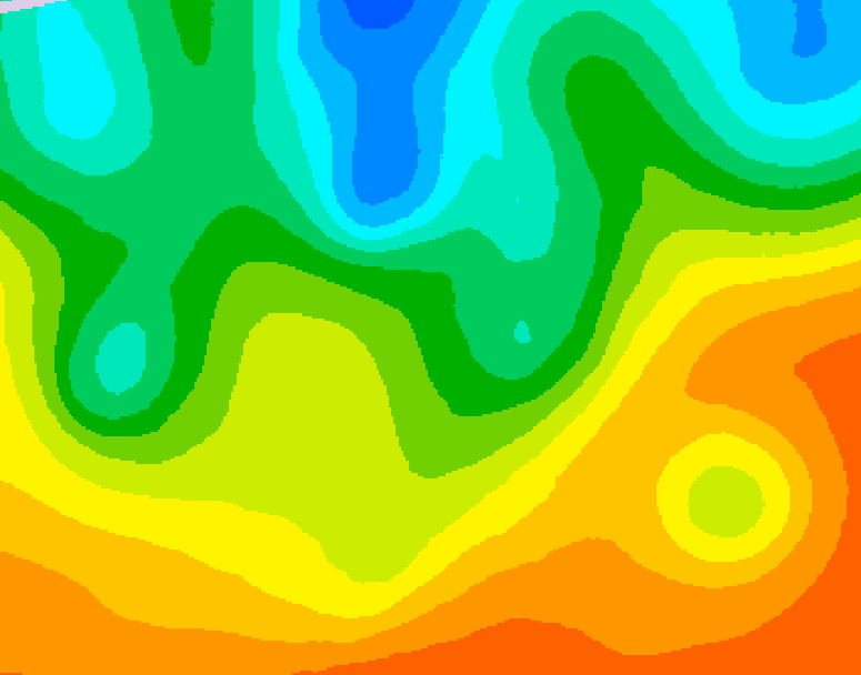 GDPS 500 millibar geopotential height 204 hour forecast chart for Canada based on 2025/05/28 1200Z data