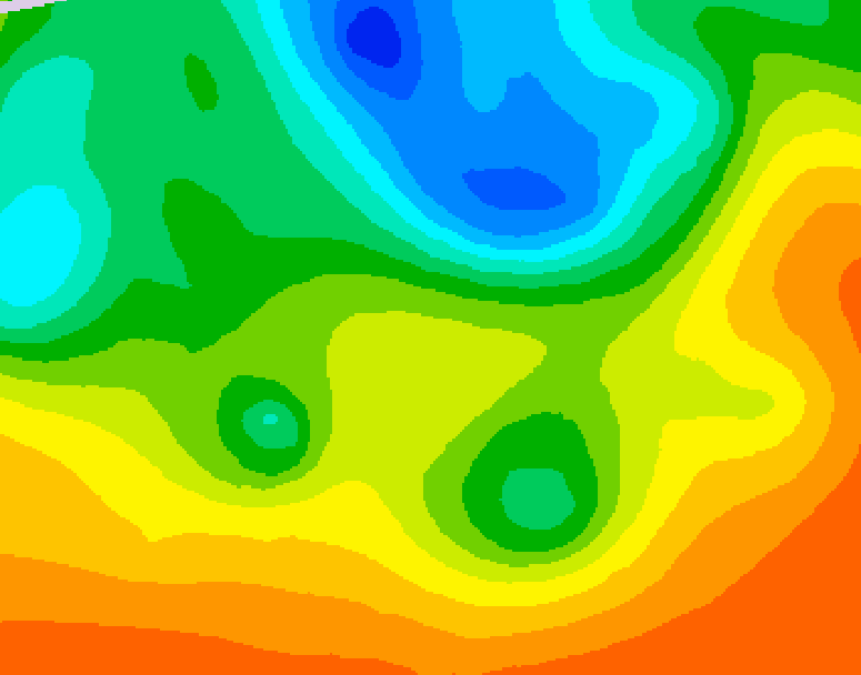 GDPS 500 millibar geopotential height 240 hour forecast chart for Canada based on 2025/05/28 1200Z data