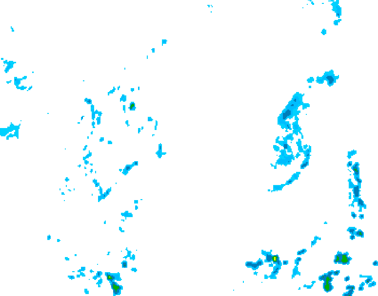 GDPS precipitation 120 hour forecast chart for Canada based on 2025/05/28 0000Z data