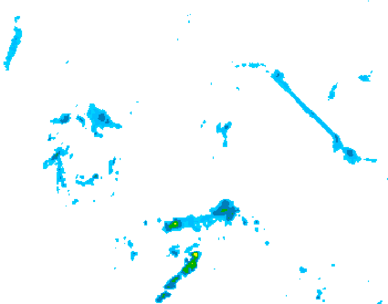GDPS precipitation 216 hour forecast chart for Canada based on 2025/05/28 0000Z data