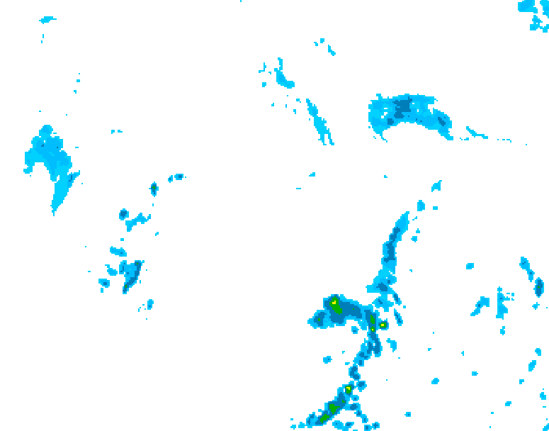 GDPS precipitation 222 hour forecast chart for Canada based on 2025/05/28 1200Z data