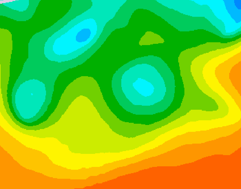 GDPS 500 millibar geopotential height 192 hour forecast chart for Canada based on 2025/05/29 0000Z data