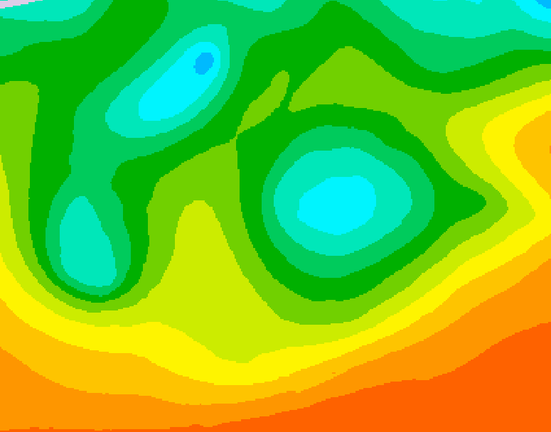 GDPS 500 millibar geopotential height 204 hour forecast chart for Canada based on 2025/05/29 0000Z data