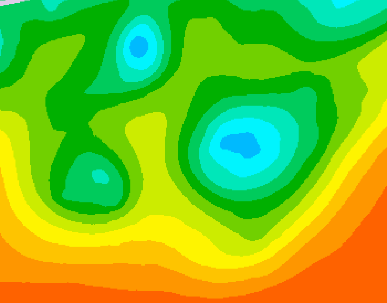 GDPS 500 millibar geopotential height 228 hour forecast chart for Canada based on 2025/05/29 0000Z data