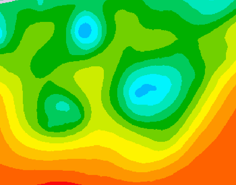 GDPS 500 millibar geopotential height 234 hour forecast chart for Canada based on 2025/05/29 0000Z data