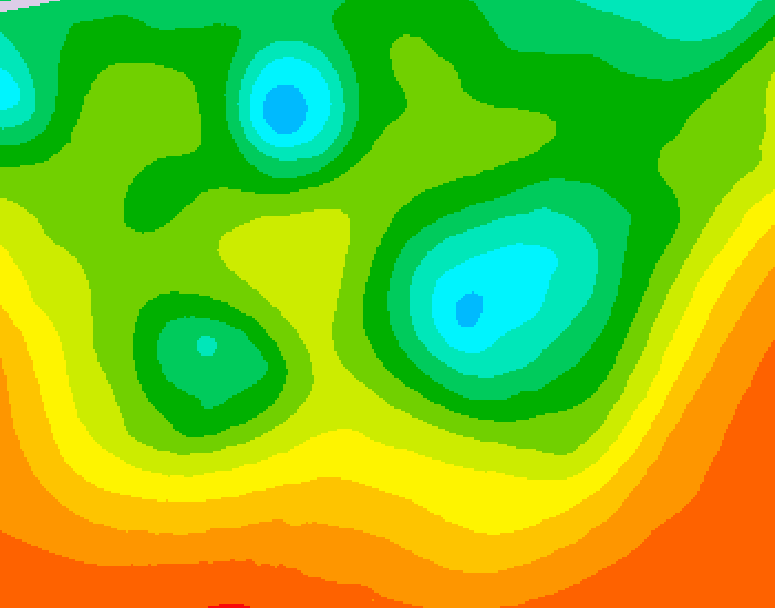 GDPS 500 millibar geopotential height 240 hour forecast chart for Canada based on 2025/05/29 0000Z data