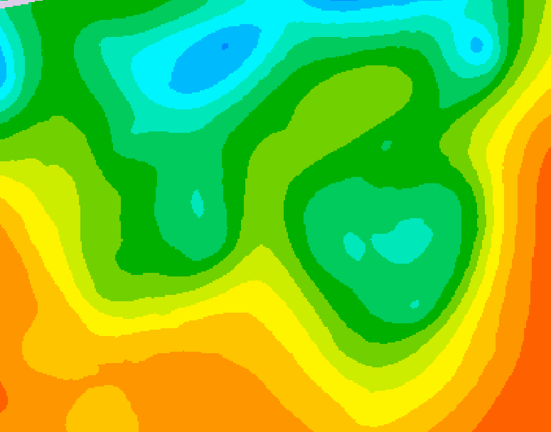 GDPS 500 millibar geopotential height 084 hour forecast chart for Canada based on 2025/05/29 1200Z data