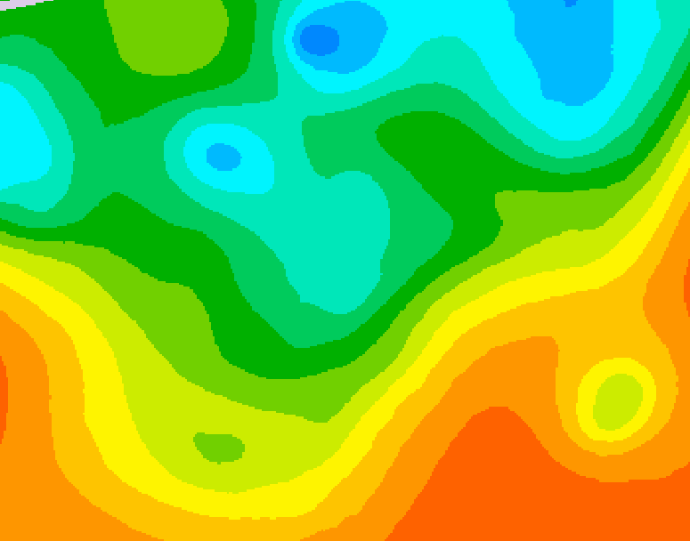 GDPS 500 millibar geopotential height 144 hour forecast chart for Canada based on 2025/05/29 1200Z data