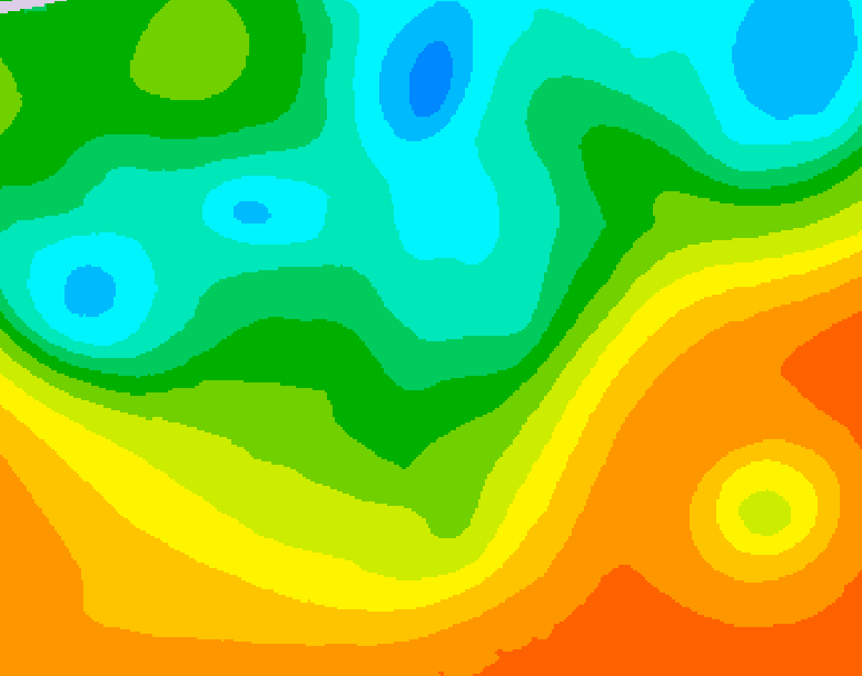 GDPS 500 millibar geopotential height 168 hour forecast chart for Canada based on 2025/05/29 1200Z data