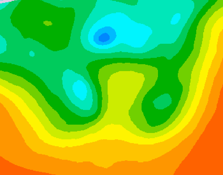 GDPS 500 millibar geopotential height 240 hour forecast chart for Canada based on 2025/05/29 1200Z data