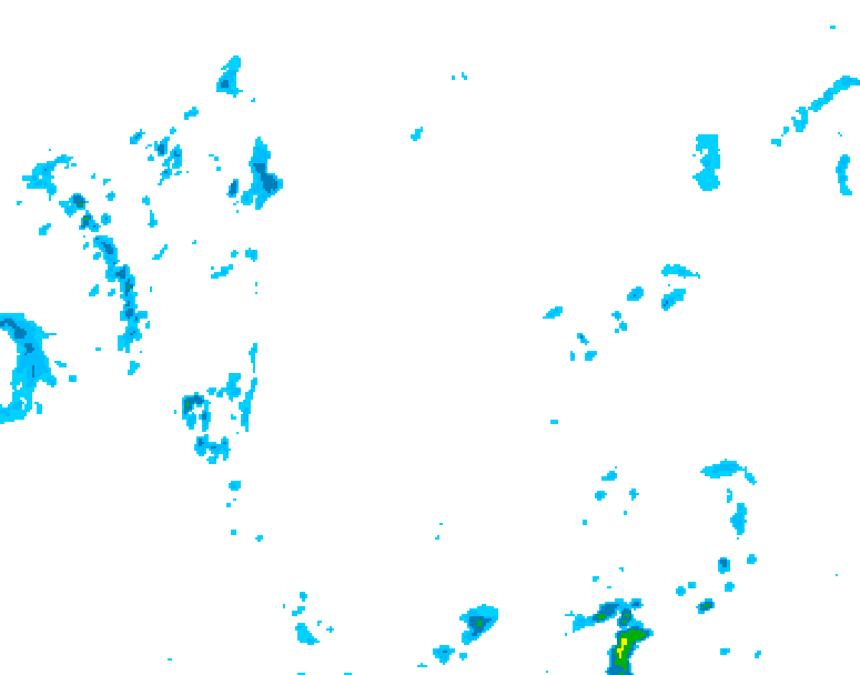 GDPS precipitation 024 hour forecast chart for Canada based on 2025/05/29 0000Z data