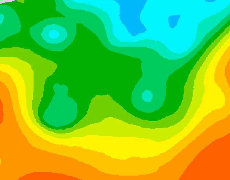 GDPS 500 millibar geopotential height 204 hour forecast chart for Canada based on 2025/05/30 0000Z data