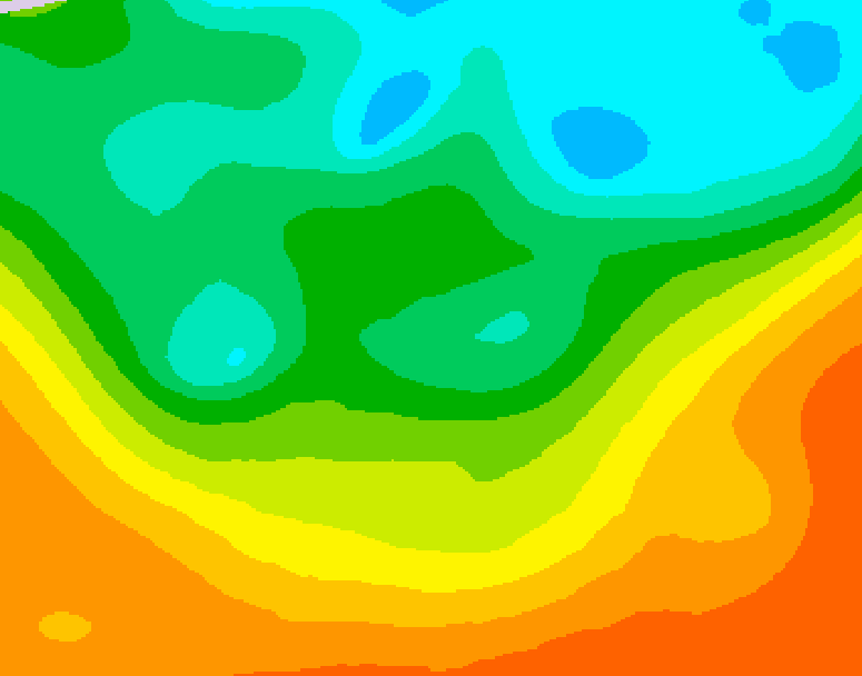 GDPS 500 millibar geopotential height 168 hour forecast chart for Canada based on 2025/05/30 1200Z data
